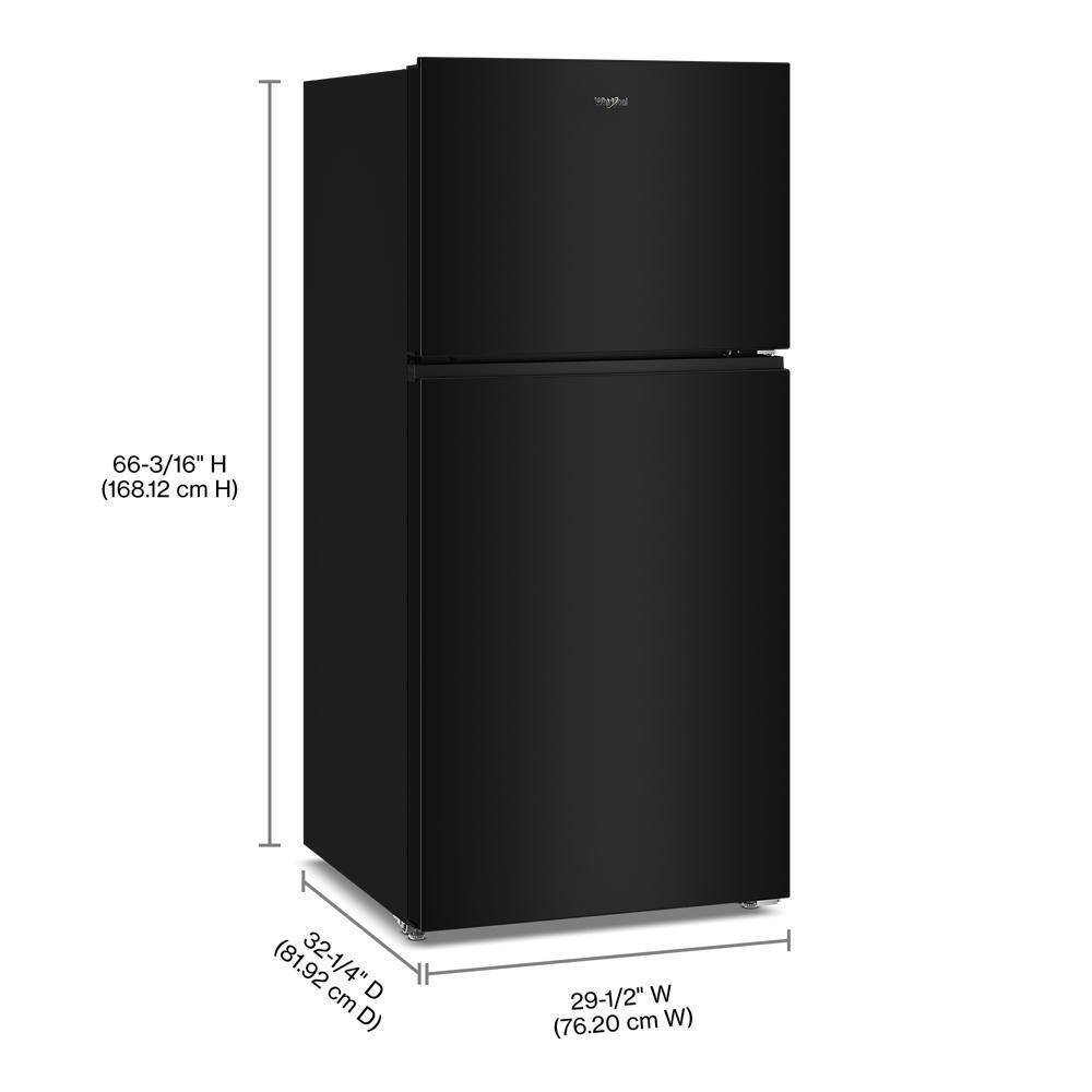 Whirlpool® 29.5-inch Wide Top Freezer Refrigerator with Total Coverage Cooling- 19.3 Cu. Ft.