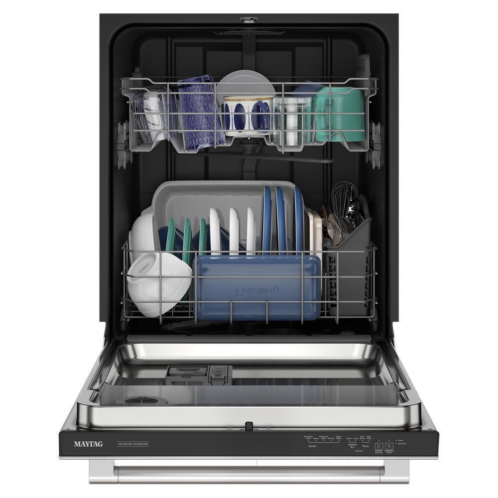Top Control Hybrid Tub Dishwasher with Enhanced Wash and Heated Dry with Fan