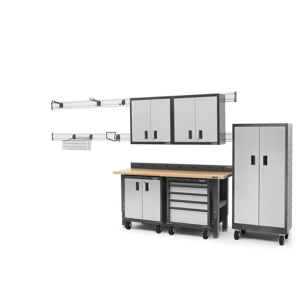 6' Adjustable Height Hardwood Workbench