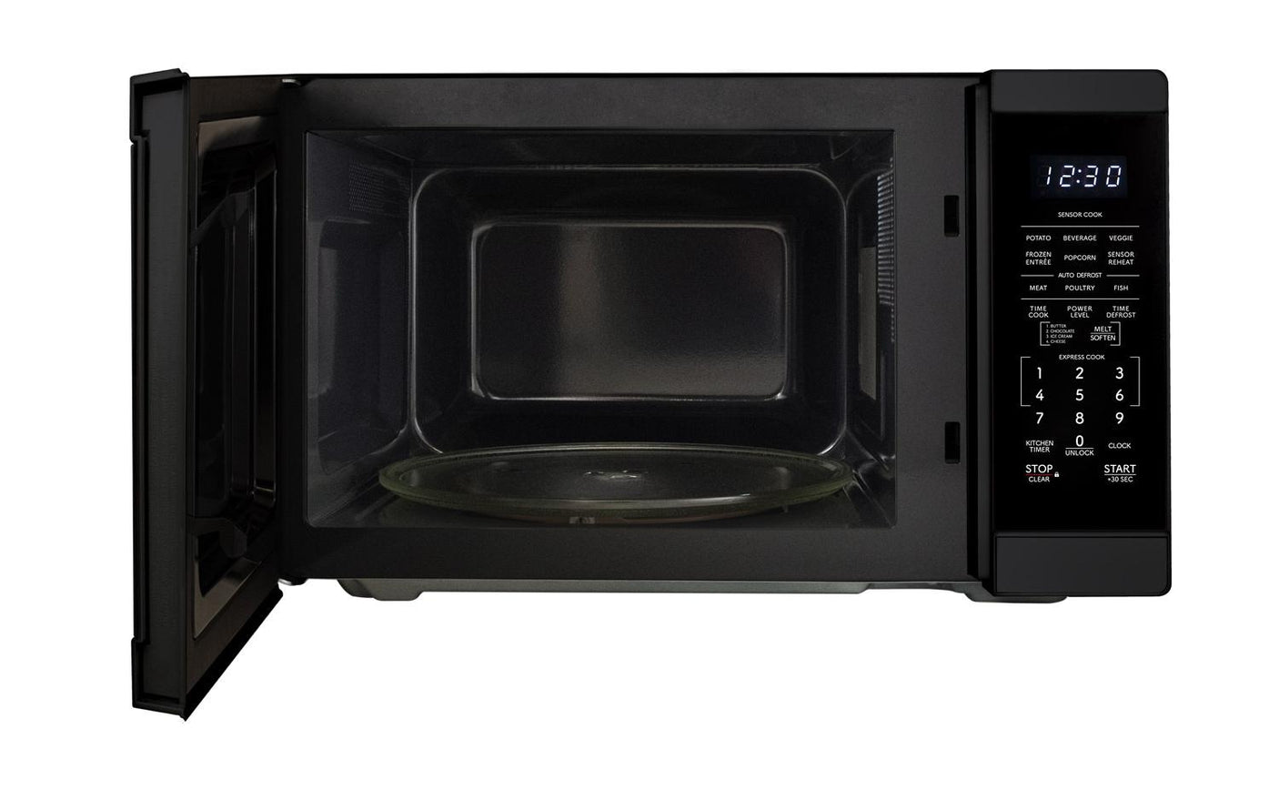 Sharp 1.4 cu. ft. 1100W Black Countertop Microwave Oven