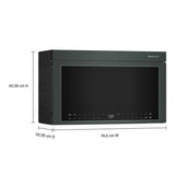 Multifunction Over-the-Range Microwave Oven with Flush Built-In Design