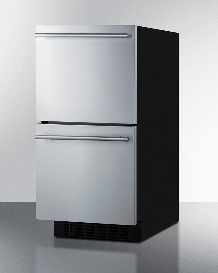 15" Wide 2-drawer All-refrigerator, ADA Compliant