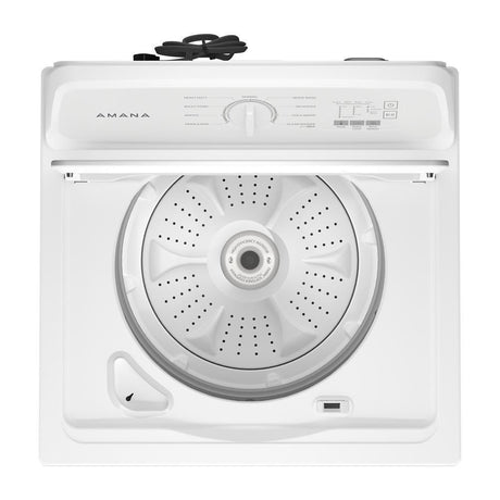 Amana® 4.0 Cu. Ft. Washer with Slow-Close Glass Lid