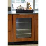 Panel-Ready 24" Built-In Undercounter Beverage Center, Left Swing