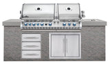 Napoleon's Built-in Prestige PRO™825 with raer and internal infrared burners.