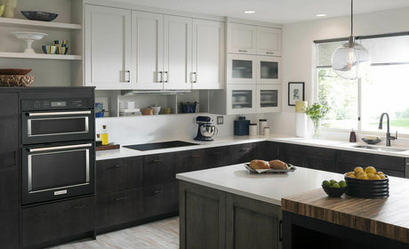 30" Combination Wall Oven with Even-Heat™ True Convection (Lower Oven) - Black