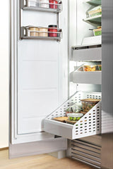 24" Built-in Freezer column - Stainless - Left hinge