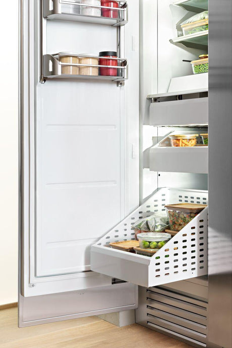 24" Built-in Freezer column - Stainless - Left hinge