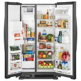 36-inch Wide Side-by-Side Refrigerator - 25 cu. ft.