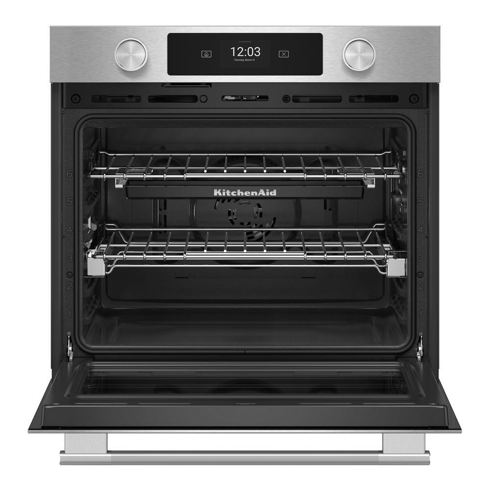 30-inch Smart Electric Single Wall Oven with Intelligent Cooking Camera - PrintShield™ Finish