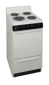 20 in. Freestanding Electric Range in Biscuit