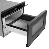 Sharp 24 in. 1.2 cu. ft. Deco Series Built-In Smart Microwave Drawer™ Oven with Easy Wave Open in Black