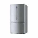 800 Series French Door Bottom Mount Refrigerator 36'' Easy clean stainless steel B21CT80SNS