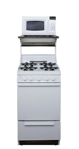 20 in. Top Shelf in White