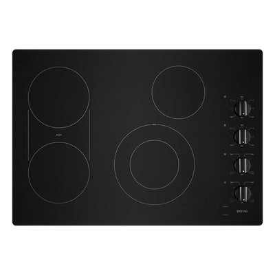 30-Inch Electric Cooktop with Reversible Grill and Griddle