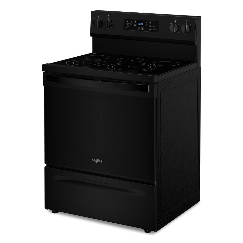 30-inch Energy Star Electric Range with Air Cooking Technology, No Preheat Air Fry and Air Baking and Self Clean