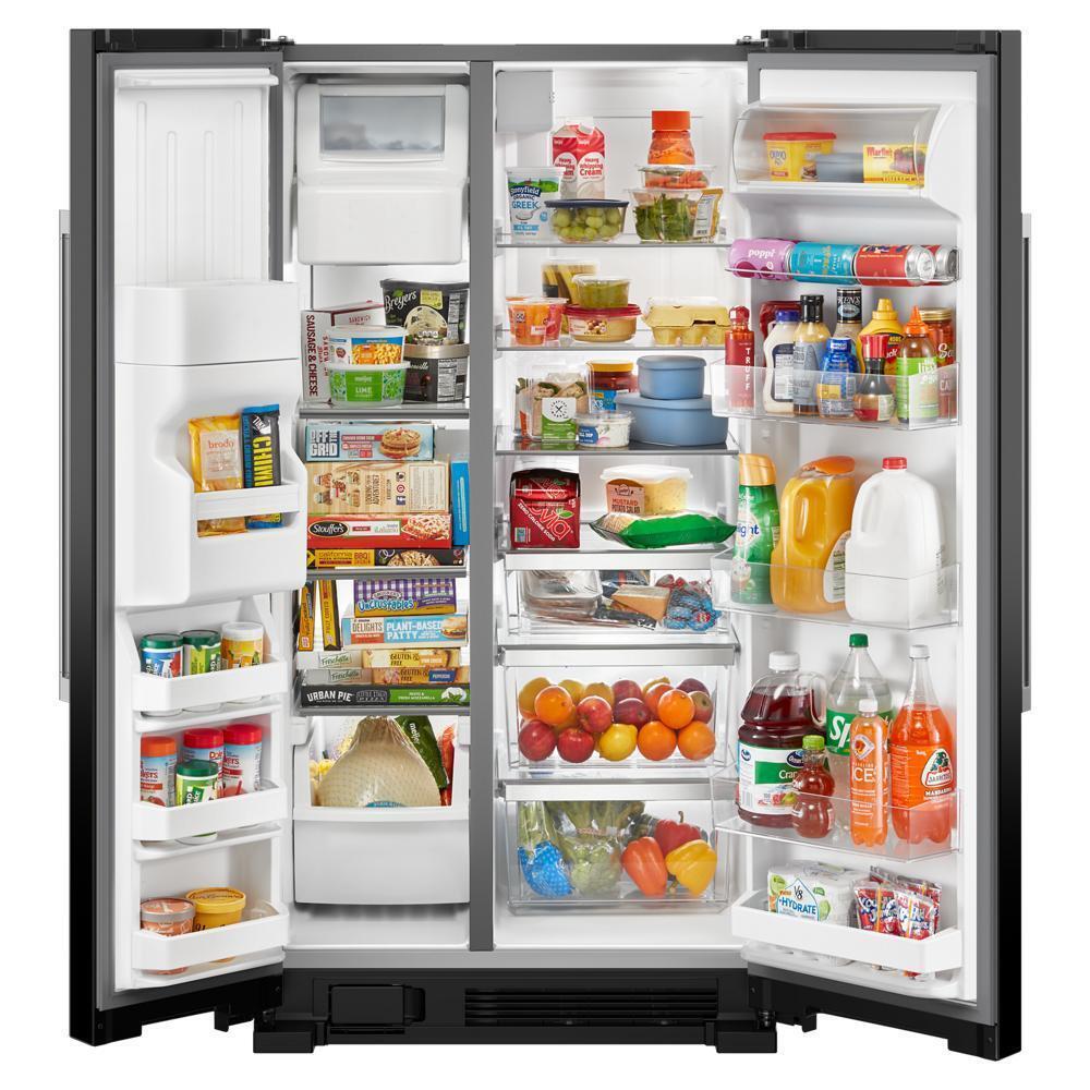 36-Inch Wide Side-by-Side Refrigerator - 25 Cu. Ft.