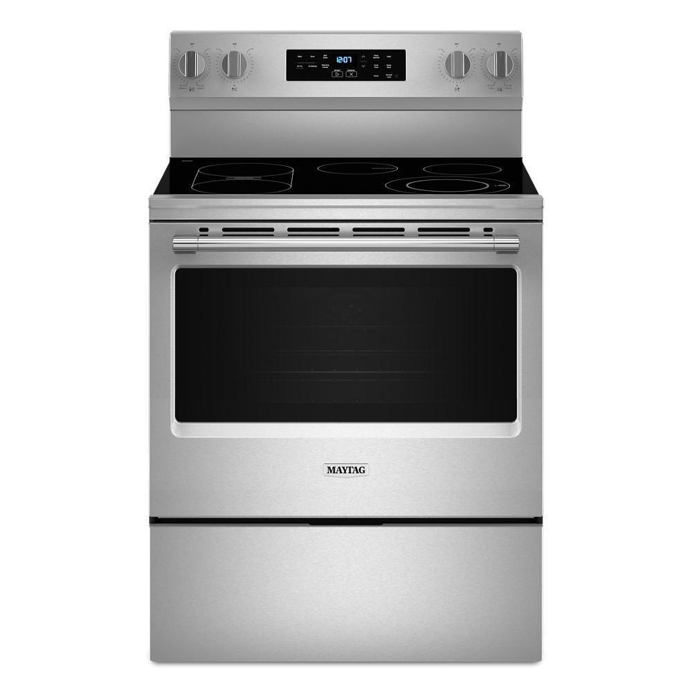 30-Inch Wide Electric Range With No Preheat Air Fry and Air Baking - 5.3 cu. ft.