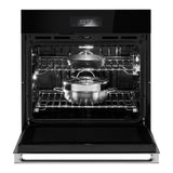 NOIR™ Single Wall Oven with V2™ Vertical Dual-Fan True Convection with Advanced Temperature Precision
