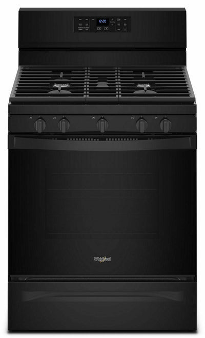 5.0 cu. ft. Whirlpool® gas convection oven with Frozen Bake™ technology - Black