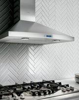 PILATO Wall Mount Range Hood 36" wide - 600CFM