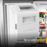 36-inch Wide 4 Door Refrigerator with Prep and Store Bins - 26 Cu. Ft.