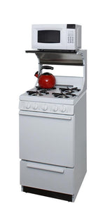20 in. Top Shelf in White