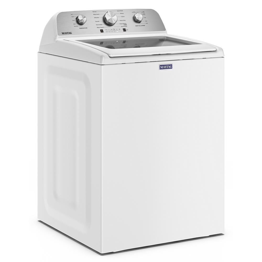 This 4.7 Cu. Ft. capacity top load washer from Maytag delivers the stain-fighting power that s built to handle tough loads.