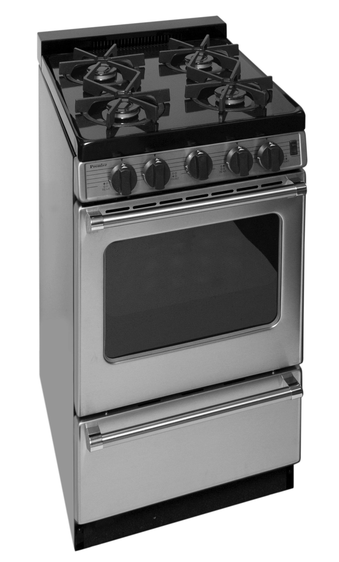 20 in. ProSeries Freestanding Sealed Burner Gas Range in Stainless Steel