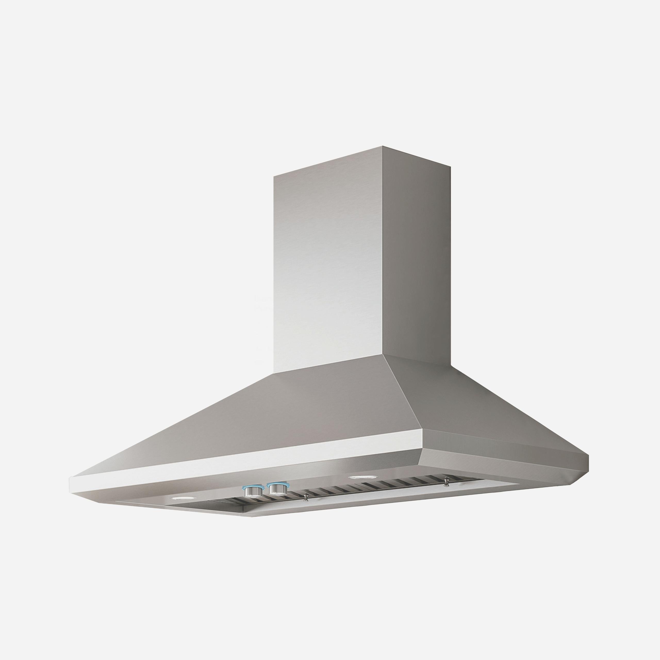 LEONE Wall Mount Range Hood 36" wide - 1200CFM