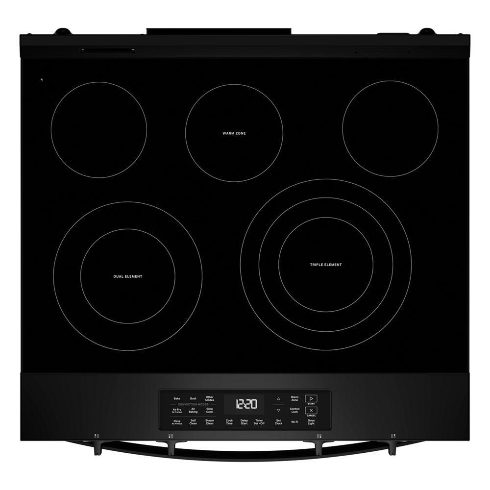 30-inch Electric Smart Range with Air Cooking Technology