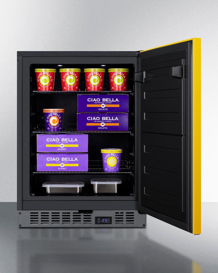 24" Wide Built-in All-freezer, ADA Compliant