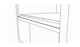 24 in. Black Stainless Steel Flush Mount Deflector for SMD2470AH