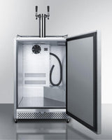 24" Wide Built-in Outdoor Cold Brew Coffee Kegerator
