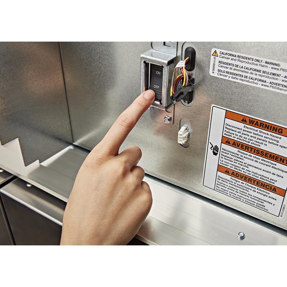 30 Cu. Ft. 48" Built-In Side-by-Side Refrigerator with PrintShield™ Finish