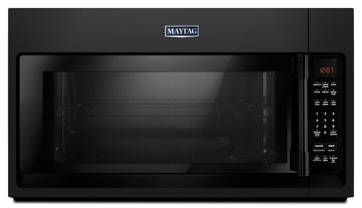 Over-The-Range Microwave With Interior Cooking Rack - 2.0 Cu. Ft. Black