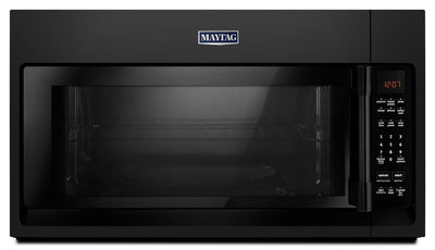 Over-The-Range Microwave With Interior Cooking Rack - 2.0 Cu. Ft. Black