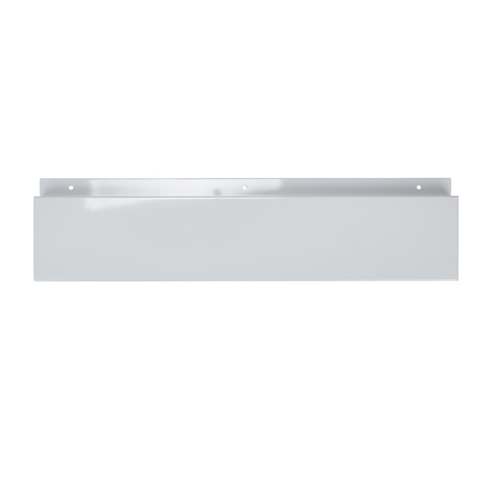 Slide-In Range Backsplash, White, Size: 30" W x 6" H
