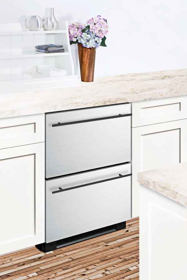 24" Wide 2-drawer All-refrigerator