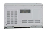 1.5 cu. ft. 1100W White Sharp Over-the-Counter Carousel Microwave Oven