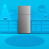 Element Electronics 18.0 cu. ft. Top Freezer Refrigerator - Stainless Steel, ENERGY STAR (ERT18CSCS)
