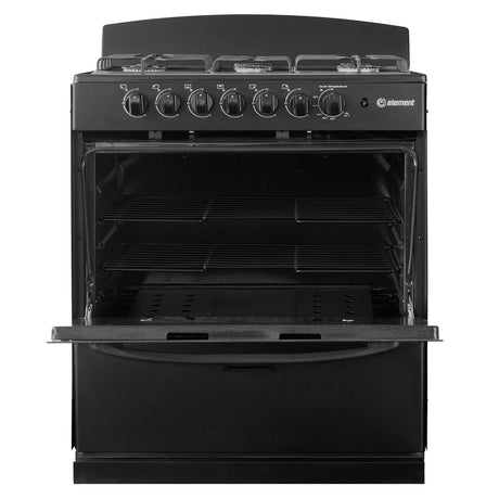 Element Electronics 4.0 cu. ft. 30", 6-Burner Gas Range (EEGR3A6MCCB)