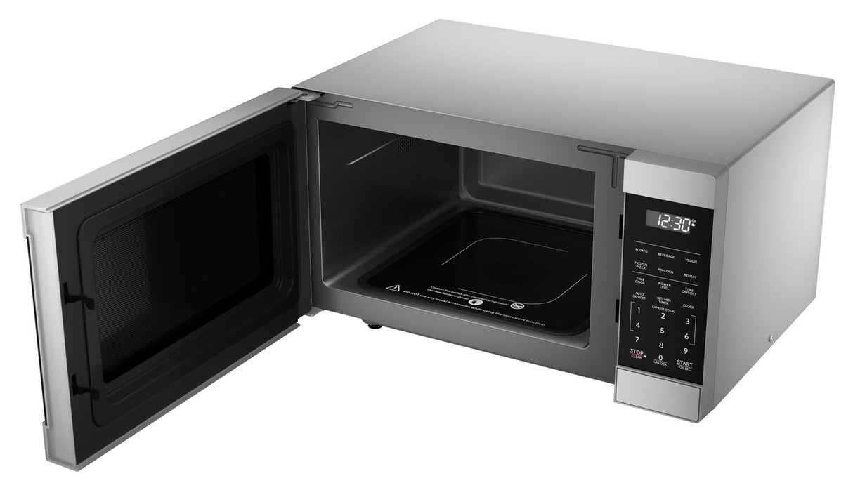 Sharp 1.1 cu. ft. 1100W Flatbed Countertop Microwave Oven with Inverter Technology