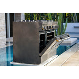 Smoke & Brass By JennAir® 48" Dual-Fuel Professional-Style Range