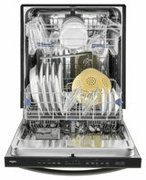Stainless Steel Tub Dishwasher with TotalCoverage Spray Arm - Black Stainless