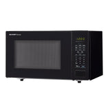1.1 cu. ft. 1000W Sharp Countertop Black Microwave