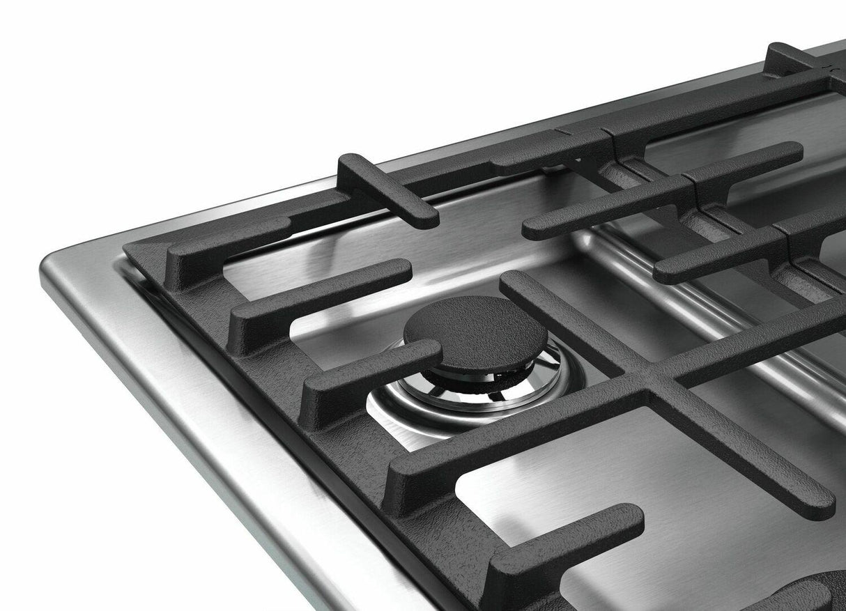 800 Series, 30" Gas Cooktop, 5 Burners, Stainless Steel