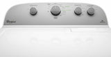 7.0 cu.ft Top Load Electric Dryer with Wrinkle Shield™ Plus - White