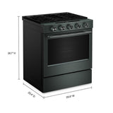 5.0 Cu. Ft. Smart Slide-in Gas Range with Convection Cooking Modes and 2-in-1 Burner