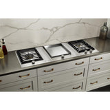 Custom 15" Single-Burner Gas Cooktop with Wok Ring